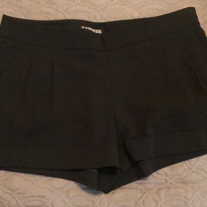 Black Express shorts size 2